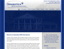 Tablet Screenshot of gramaticasips.com